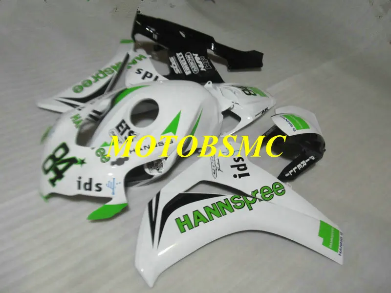 Литьевая форма обтекатель комплект для HONDA CBR1000RR 08 09 10 11 CBR 1000RR 2008 2009 2011 ABS белый