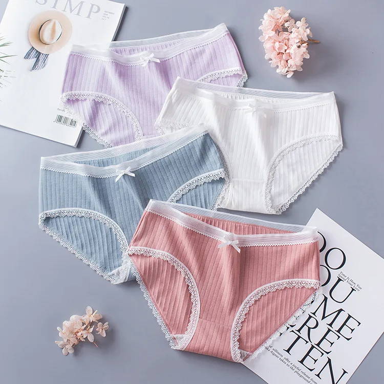 5 шт./партия трусы женские трусики стринги нижнее белье женское хлопок 2019 |