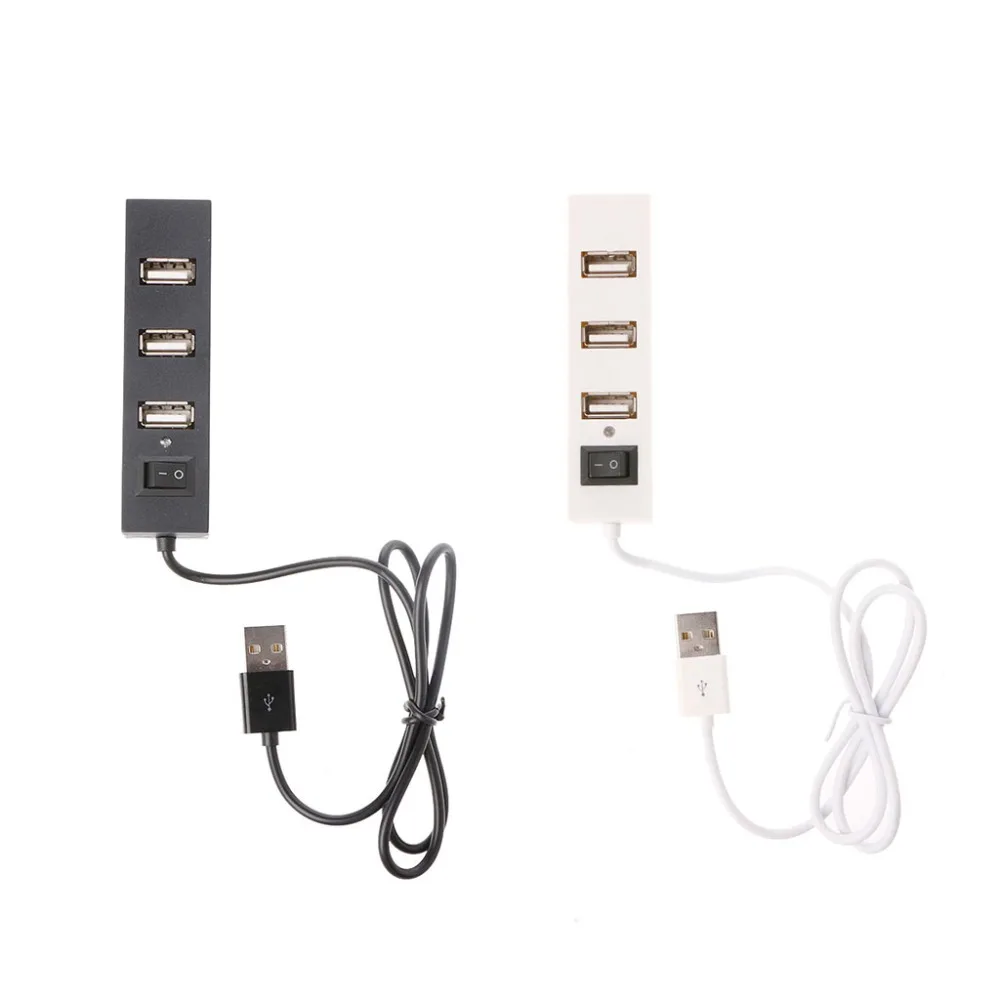 1 шт. внешний 4 порта USB концентратор Расширение 2 0 сплиттер адаптер с