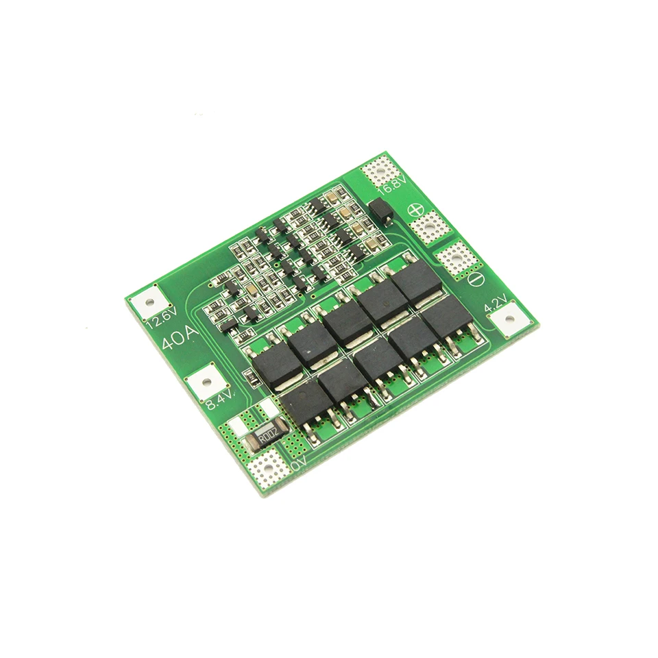 4S 40A 16 8 V 18650 литиевая батарея зарядное устройство плата защиты BMS модуль с