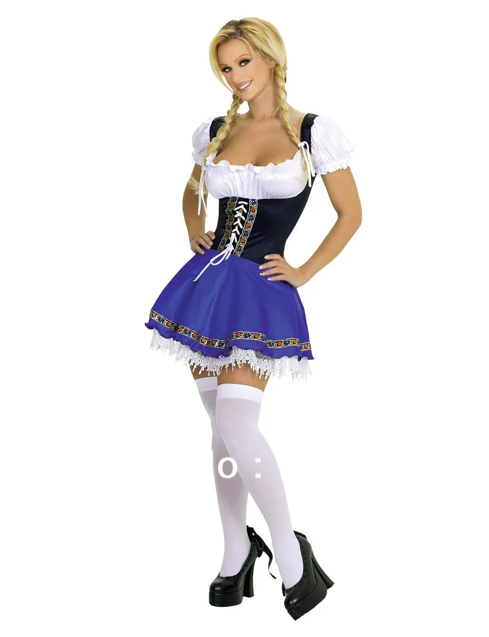 Многоцветный UTMEON-сексуальный женский костюм Октоберфеста Dirndl, платье горничной, немецкий баварский костюм для косплея, Сексуальные вечерние костюмы на Хэллоуин - Цвет: Многоцветный