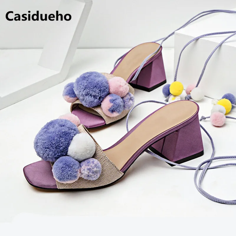 Полная Мяч sapato feminino сандалии-гладиаторы с ремешком на лодыжке Для женщин в