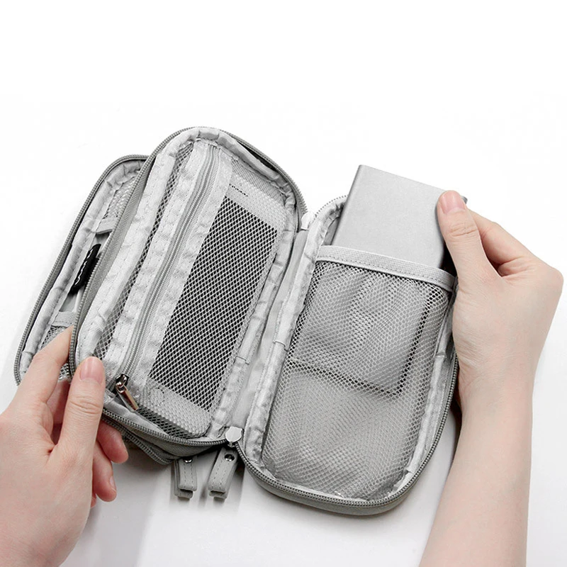 DINIWELL Electronics Devices Storage Bags Travel Cable Organizer Pouch Sundries Storage Bag