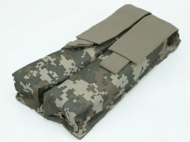 Тактический 600D Molle двойной военный P90 подсумок мультикам черный ACU де Лесной