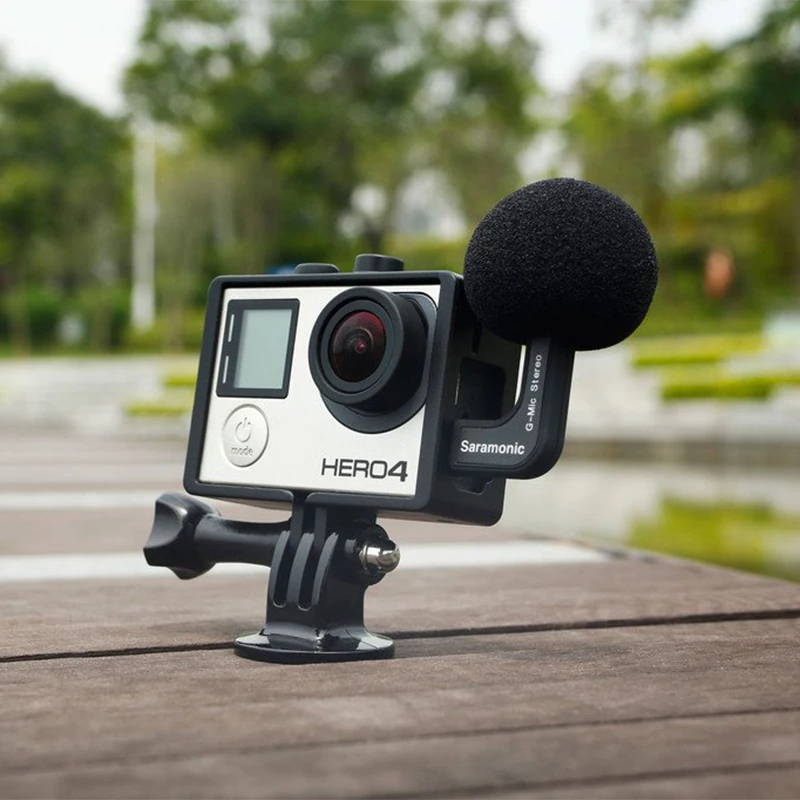 Digitalfoto saramonic портативный G Mic профессиональный стерео мяч экшн камеры микрофон для