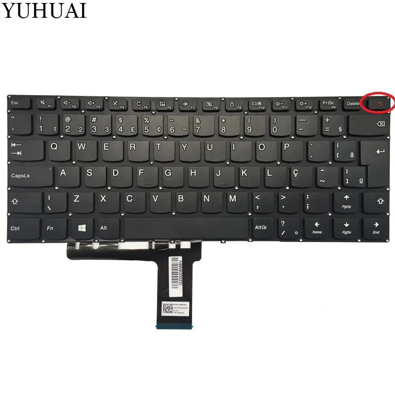 Новый бразильская Клавиатура для ноутбука LENOVO IdeaPad 310-14 310-14ISK 310-14ISE V310-14IKB V310-14ISE V110S