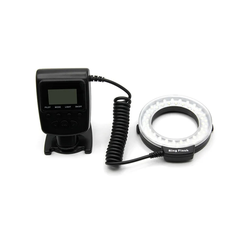 Мини вспышка для камеры 3000K Макро Вспышка фотографическое освещение Canon Sony Nikon SLR