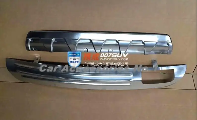 Автомобильный Передний + задний бампер из нержавеющей стали защитная