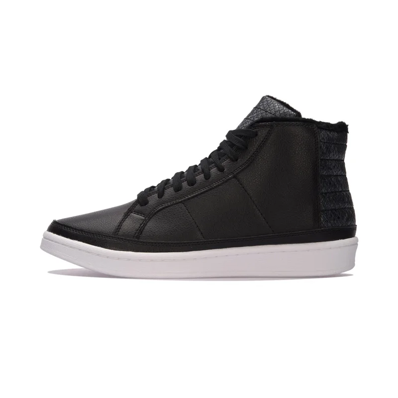 Li-Ning/женские зимние баскетбольные кроссовки в военном стиле теплые плюшевые с