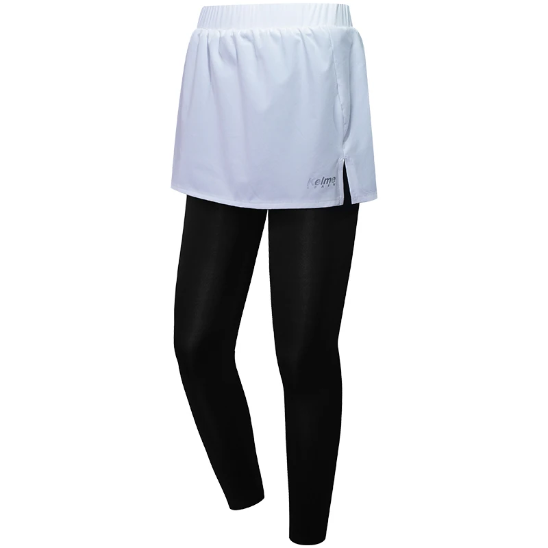 Женские Штаны Для Йоги KELME спортивные Леггинсы длинные альтетические с юбкой