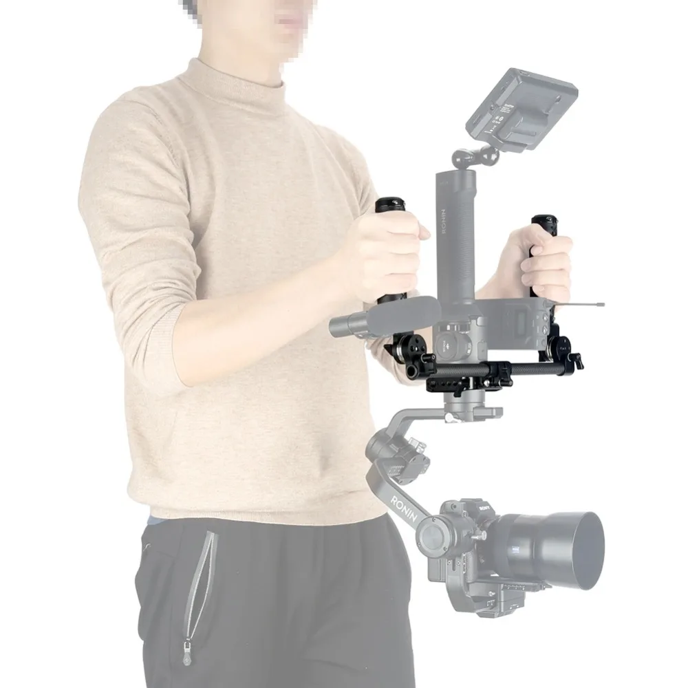 NICEYRIG для DJI Ronin S карданный стабилизатор Ручка Зажим Ручной комплект ARRI розетка