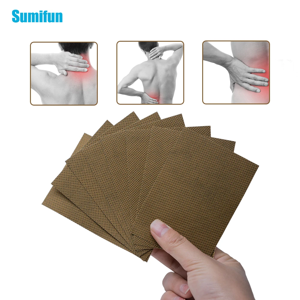 Sumifun 8 шт. китайский медицинский пластырь для облегчения боли из собачьей кожи