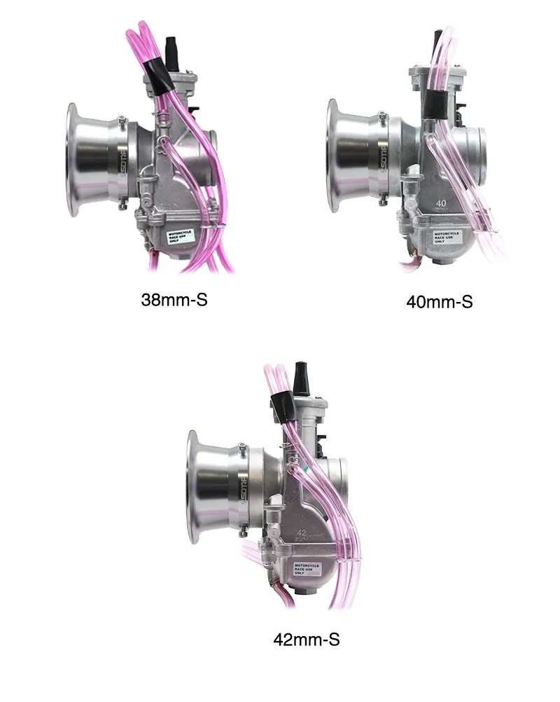 ZSDTRP PWM 34 36 38 40 42 мм Карбюратор Carb для 125cc-250cc 2 т 4 т гоночный PWM38 Carb Скутер мопед ATV мотоцикл мотокросс