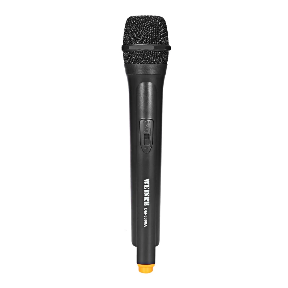 Weisre DM 3308A Профессиональный УКВ Беспроводной ручной микрофон двухканальный