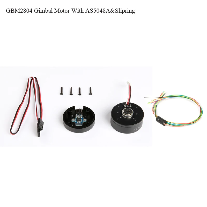 IPower GBM2804H 100T GBM2804 2804 Gimbal Бесщеточный двигатель с AS5048A кодировщик slipring для