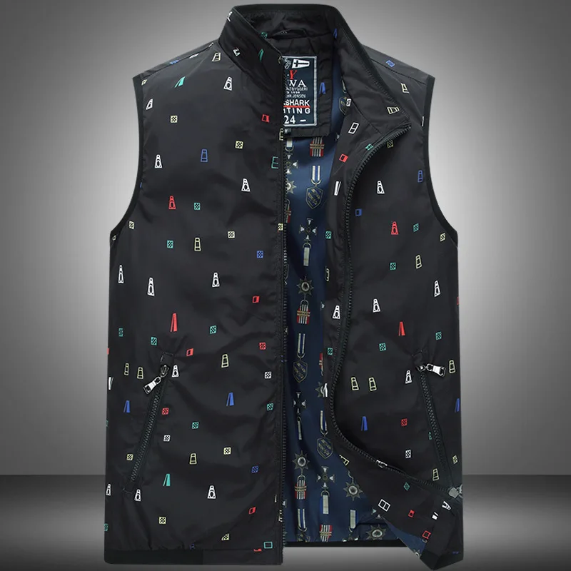 

Men Women Outdoor Sleeveless Coat Climbing Camping Keep Warm Sports Running Trekking Hiking Printing Vest Loose Jacket