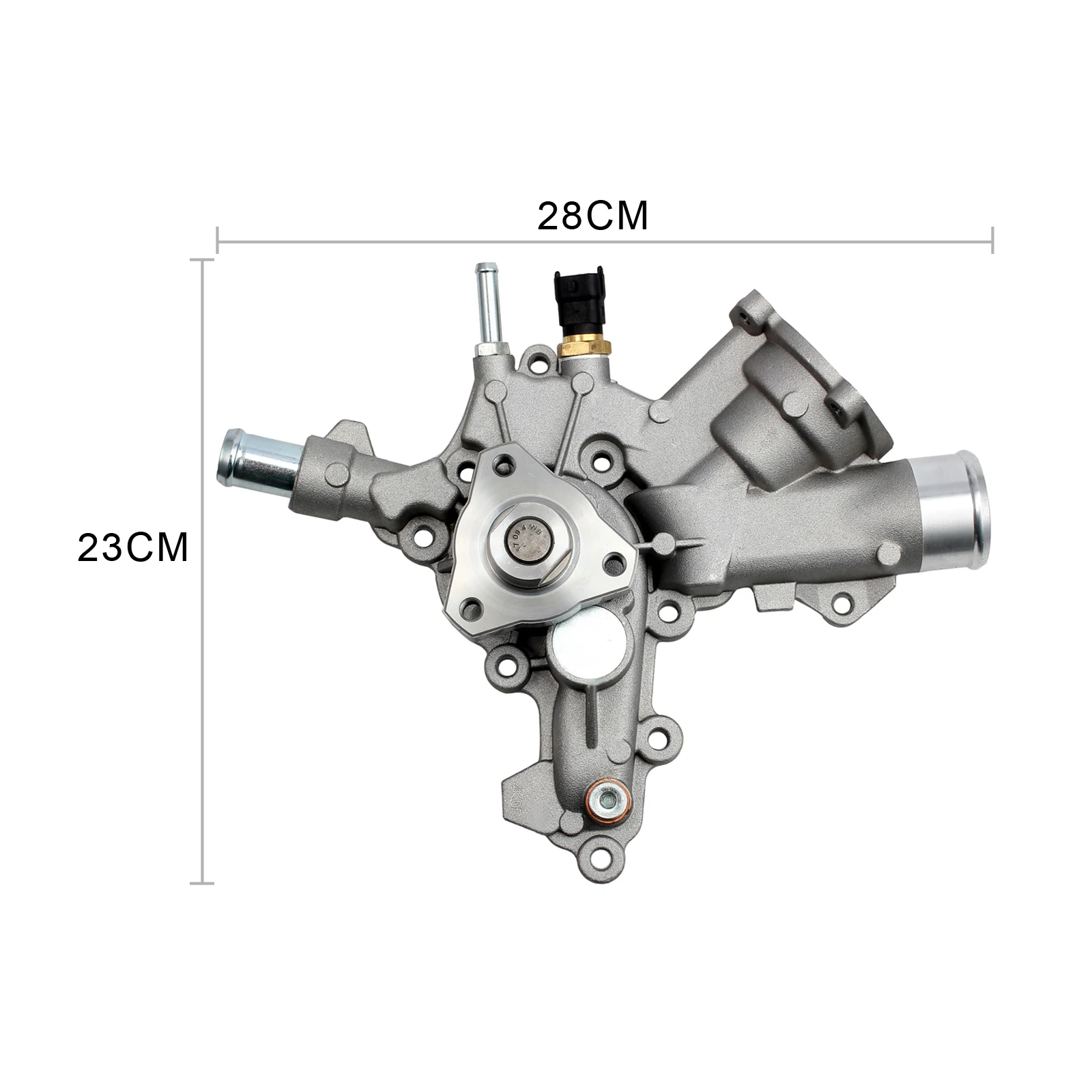 Justech водяной насос с уплотнением 1334145 1334166 24469102 95507589 для OPEL CORSA C D Только 1 0 2 4 MERIVA A