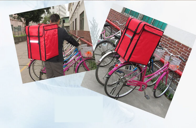 

69L food package delivery pizza delivery bag pizza delivery bag Backpack insulation bag,fast food insulation package