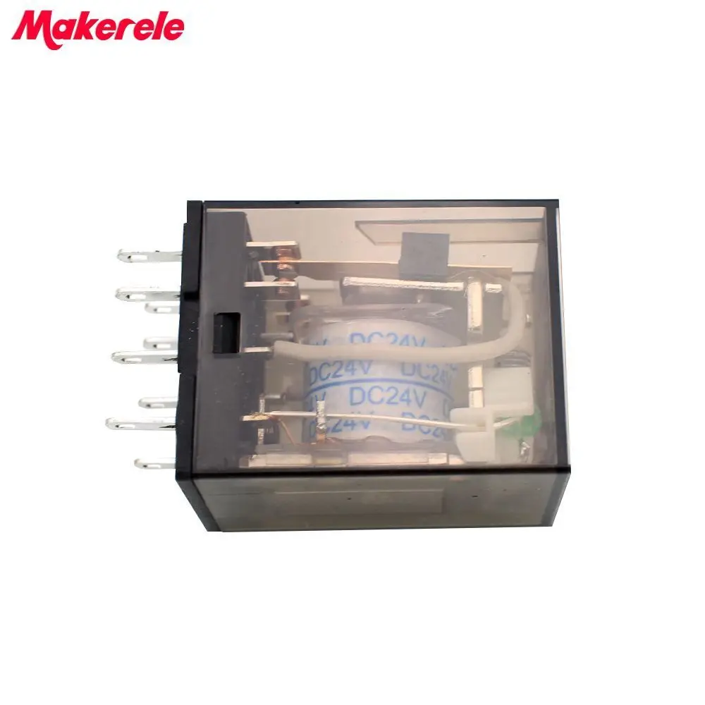 HHC68B 2Z HH52P DC 24V Катушка 8 Pins DPDT 5A электромагнитное твердотельные реле|Реле| |