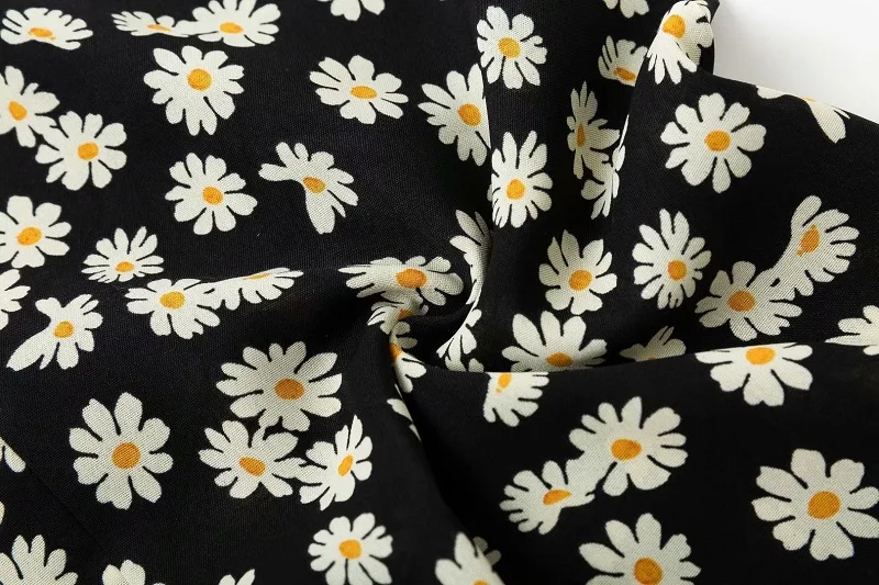 Женская Цветочная юбка с высокой талией простая сексуальная пляжная длинным