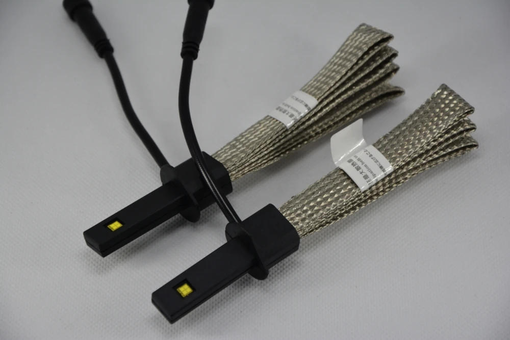 1 компл. H1 40 Вт 5000LM G5 светодиодные фары Тонкий Conversion Kit безвентиляторный lumiled luxeon MZ