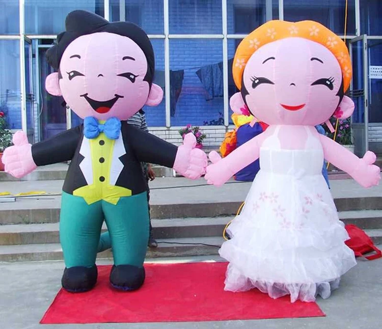 Надувной надувной стакан для свадьбы невесты и жениха китайский красный двойное