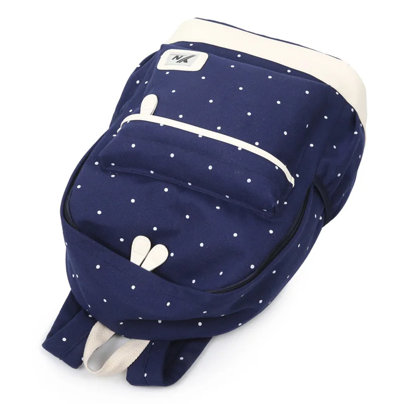 Fashion Women Backpack 4Pcs/set School Backpacks College Schoolbag For Teenager Girl And Boys Rucksack Moclila Shoulder Bags | Багаж и