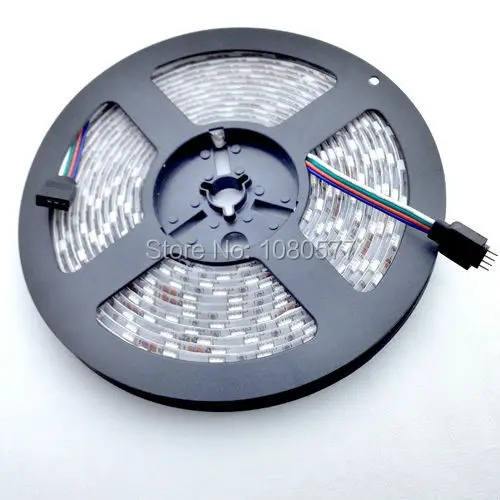 5 м/катушка DC24V 5050 RGB Светодиодная лента Водонепроницаемая 300 LED SMD гибкая световая