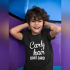 Детская забавная рубашка футболка с принтом для маленьких мальчиков и девочек повседневная детская футболка с короткими рукавами, уличная одежда