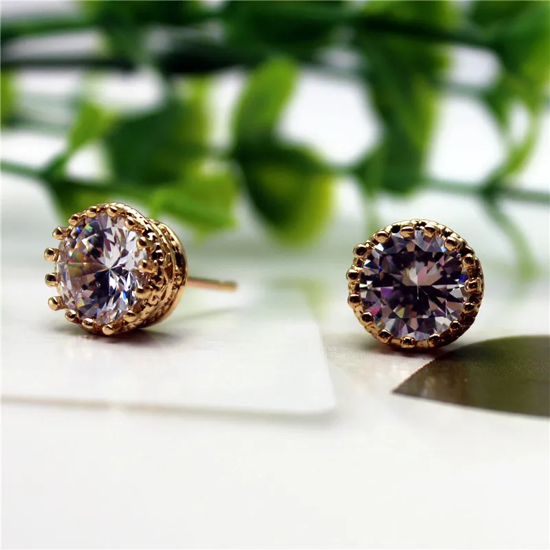 Лидер продаж классический дизайн модная брендовая бижутерия простые круглые