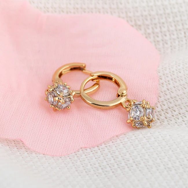 2018 new crystal Drop Earrings for women Square Cubic Zircon Luxury Wedding Jewelry Hot Sale fashion jewelry Dropshipp | Украшения и