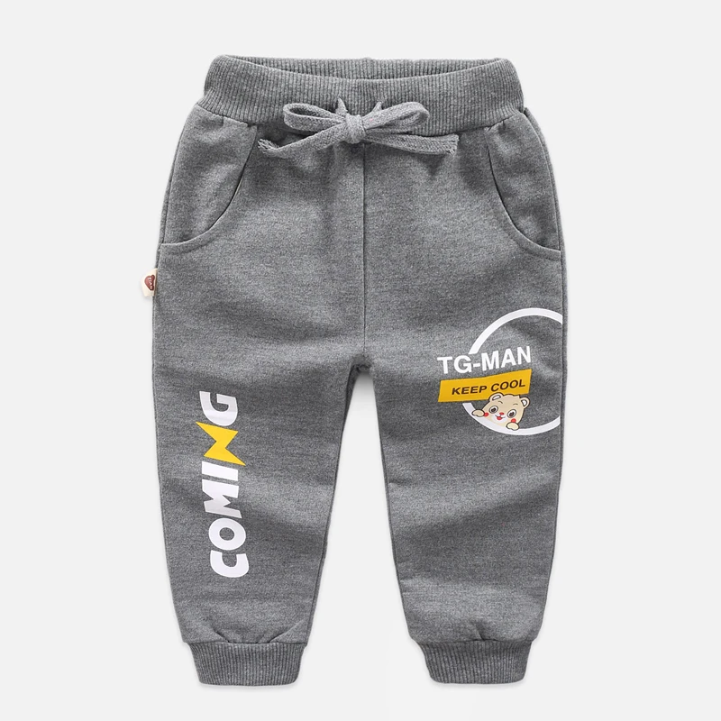 Boys Pants Warm Winter Boy Sports 2019 Spring Autumn Toddler Casual Kids Trousers For Clothes Teenage Age 2-8 Year | Детская одежда и