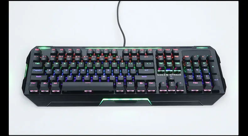 X3000 Механическая игровая клавиатура со светодиодной подсветкой эргономичная