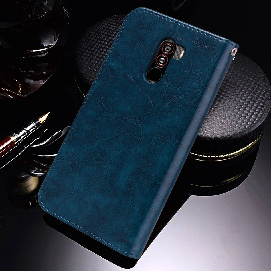 Чехол YIESOM для Xiaomi Pocophone F1 кожаный флип-кошелек чехлы телефонов чехол крышка
