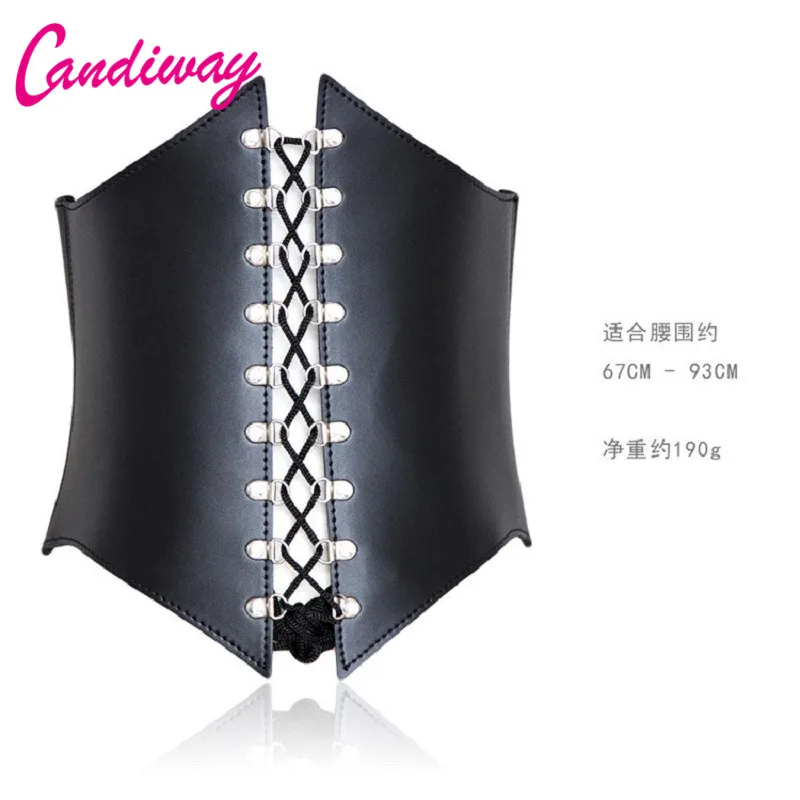 Hot Waist Trainer Corsets Leather Corselet Gothic Clothing Sexy Lingerie Slimming Party Intimates Bustiers | Женская одежда