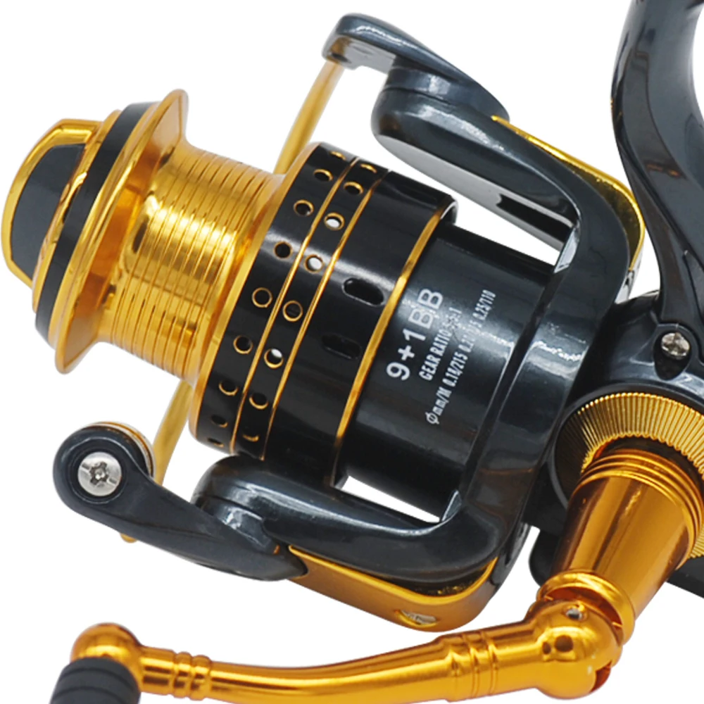 Tsurinoya для рыбалки Спиннинг 9 + 1BB 5 5: 1 Molinetes Рыбалка Carretes катушки Pesca ручка Carretilhas De
