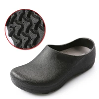 non slip chef shoes hotel kitchen slippers casual flat work shoes unisex breathable resistant kitchen cook working shoes