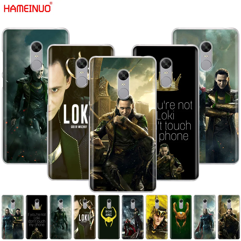 HAMEINUO Loki Thor чехол для телефона Xiaomi redmi 5 4 1 1s 2 3 3s pro PLUS note 4X 4A 5A|Бамперы| |
