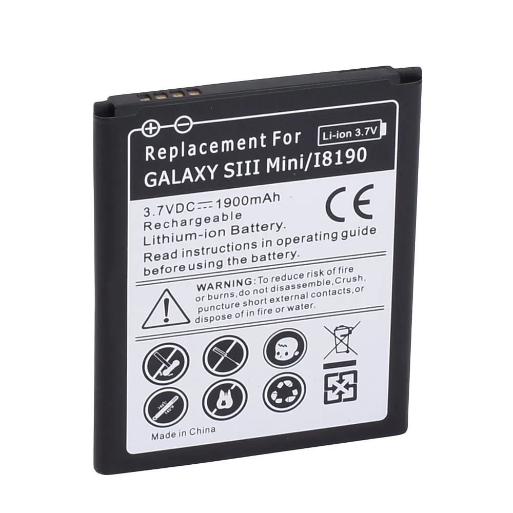 1900 мАч для samsung galaxy s3 mini мобильный телефон аккумуляторы i8190 i8160|battery for samsung|battery