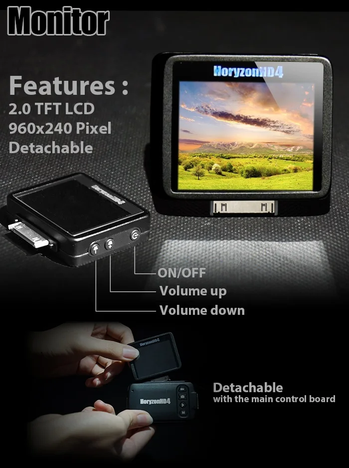 HoryzonHD Full HD V4 1080P 14 мегапикселей высокой четкости FPV камера с DVR 140 градусов широкоугольный объектив специально для FPV Фото Видео