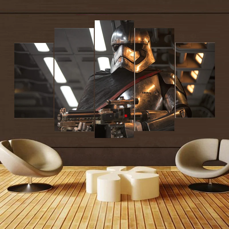 Дешевые знаменитого фильма Звездные войны рисунок холст деко живопись Главная