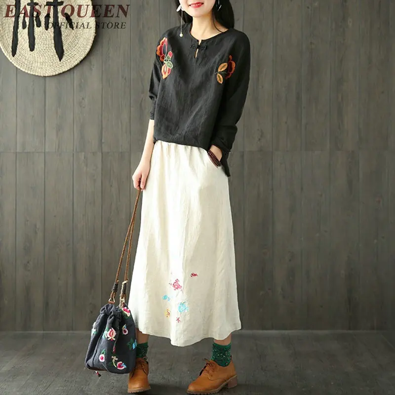 Новинка 2018 льняная рубашка женская одежда льняные белые рубашки с длинным