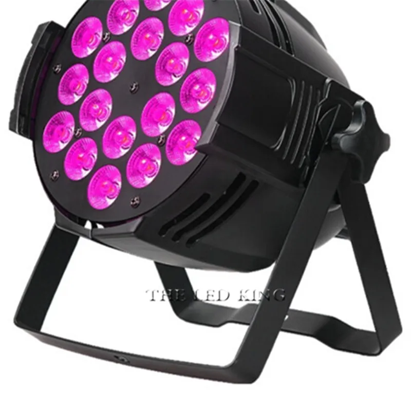 18x18w 6in1 rgbwa + uv led par Светильник DJ Par Банки из алюминиевого сплава dmx 512 светильник dj wash