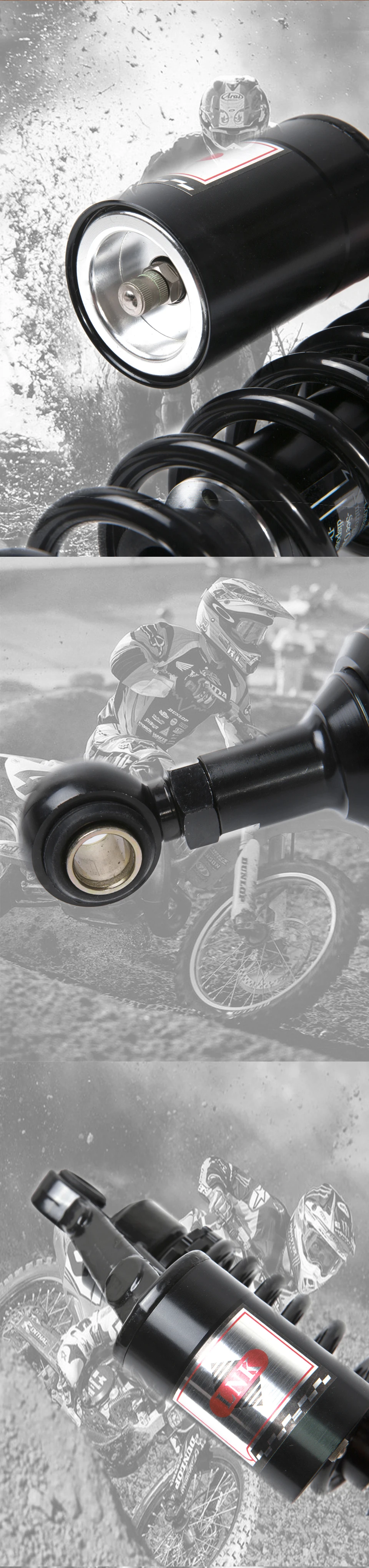 320 мм задний амортизатор мотоцикла для ktm Мотокросс питбайк мотоцикл dirtbike ktm exc benelli yamaha fz1 nmax msx125 xmax