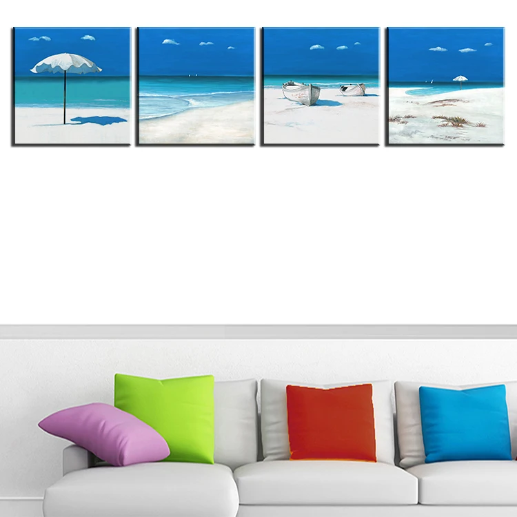 4 шт. картины на холсте без рамки|oil painting|landscape oil paintingwall painting |