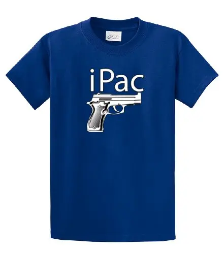 Создать Рубашки Онлайн iPac Право на Оружие 2-ая Поправка Взрослых Короткие