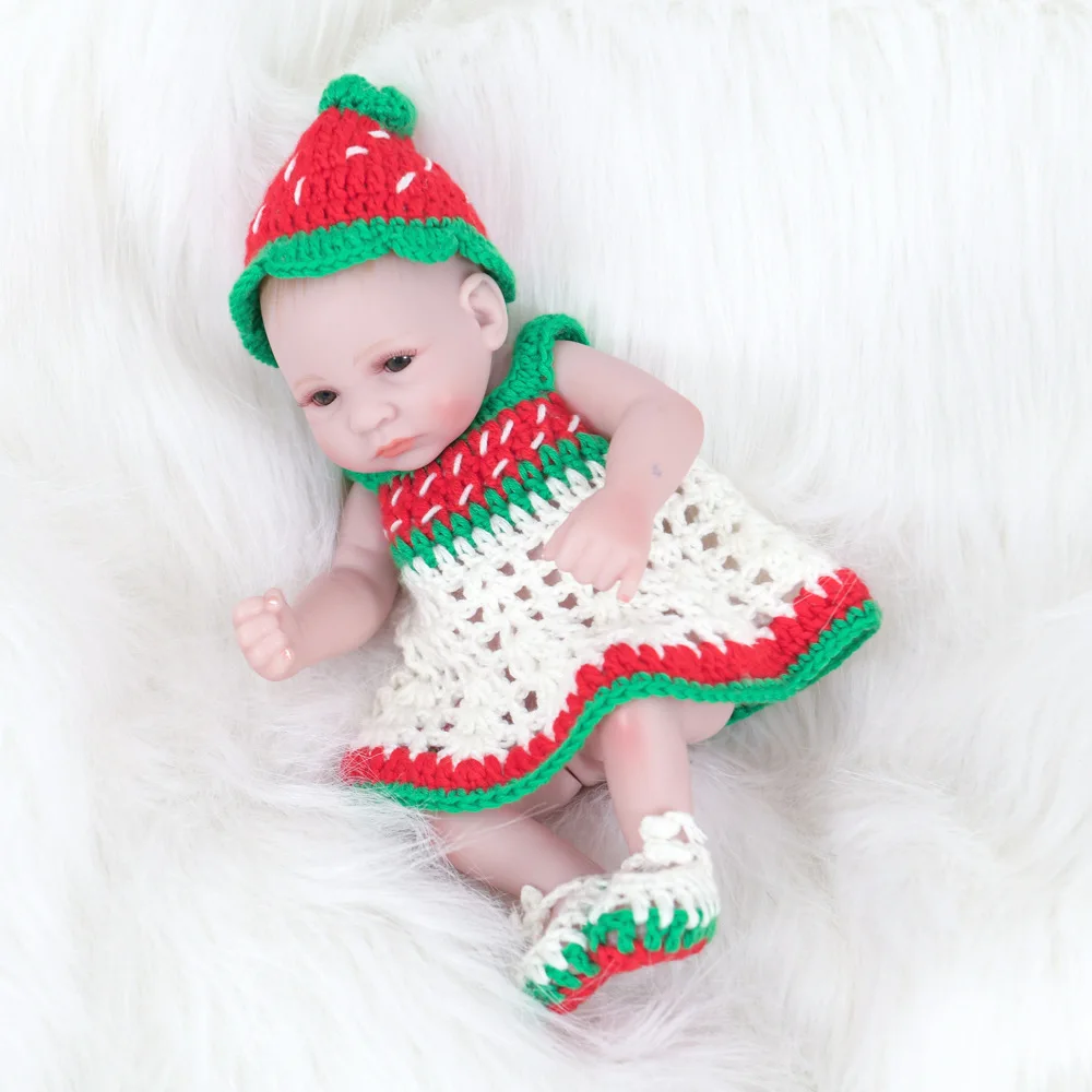 10 дюймов Reborn куклы детские игрушки DIY мальчик и девочка Экшн фигурки Brinquedos