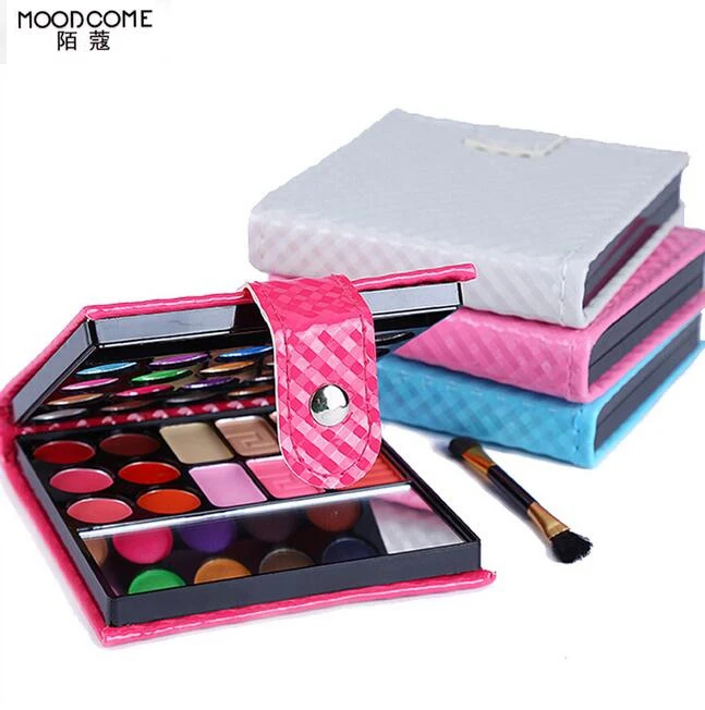 Компактная палитра теней для век 32 цвета модные тени макияж чехол косметика