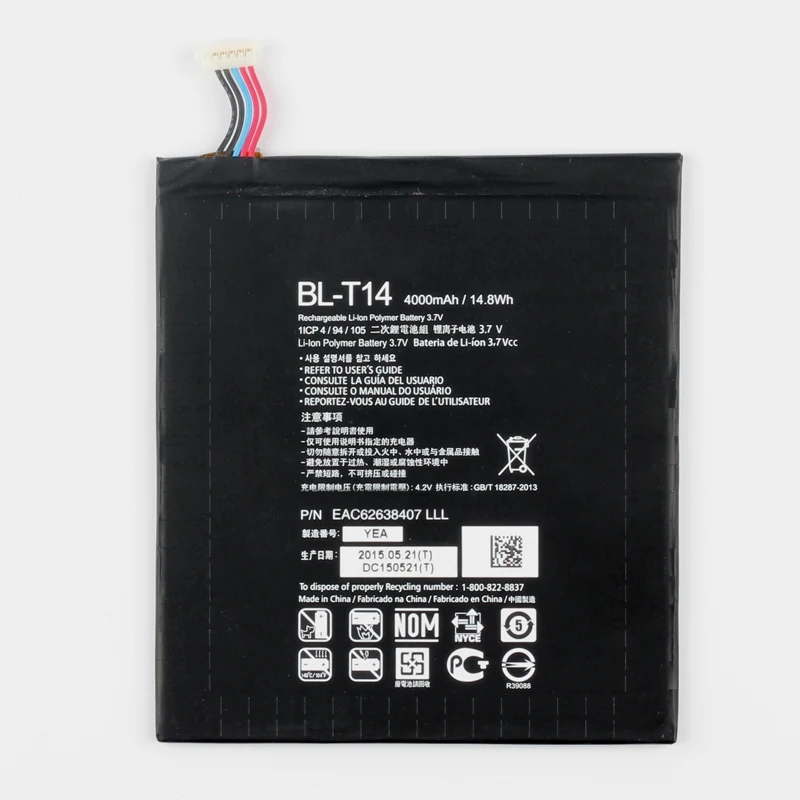 Оригинальный аккумулятор GPAD для LG G PAD F V480 V495 V496 V490 4200 мАч|Аккумуляторы мобильных