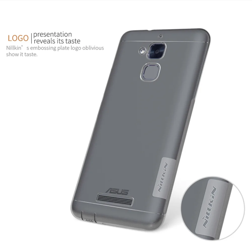 For asus zenfone 3 max zc520tl case silicone 5.2 inch Nillkin Nature Clear Soft TPU Protector for 520tl |